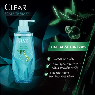 Dầu gội Clear công thức Micellar 380ml/chai