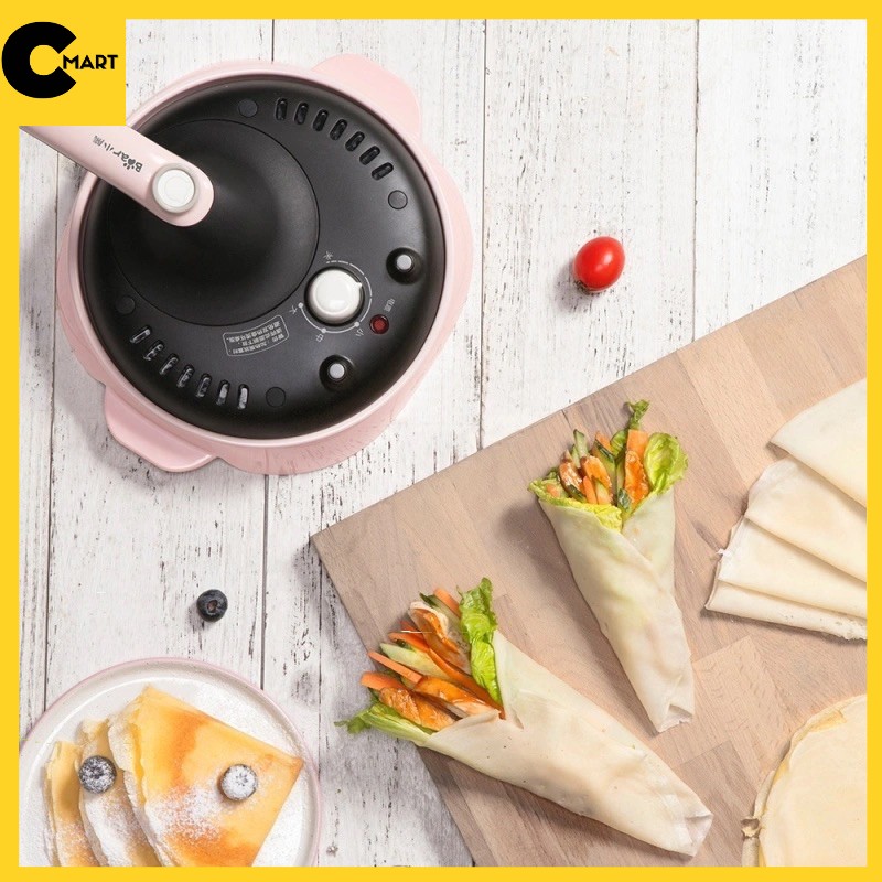 Máy Làm Bánh Tráng, Bánh Crepe, Bánh Cuốn Chống Dính Cao Cấp BEAR DBC-C06N3