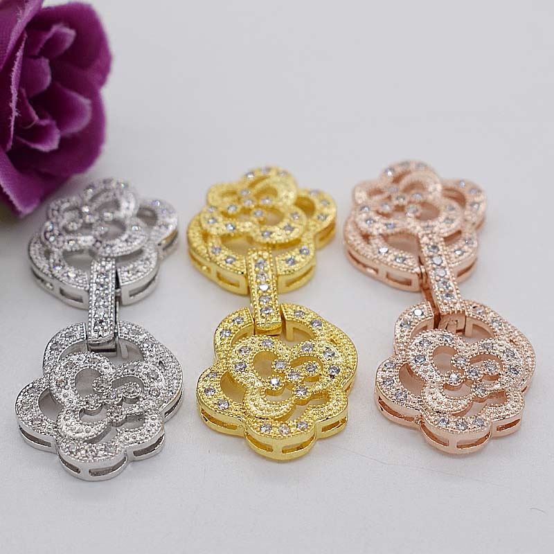 Kẹp Đôi Đính Đá Và Ngọc Trai Sang Trọng Dùng Làm Trang Sức Diy