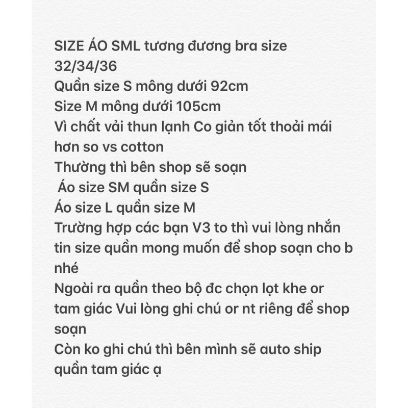 BỘ ĐỒ LÓT COTTON TAM GIÁC | BigBuy360 - bigbuy360.vn