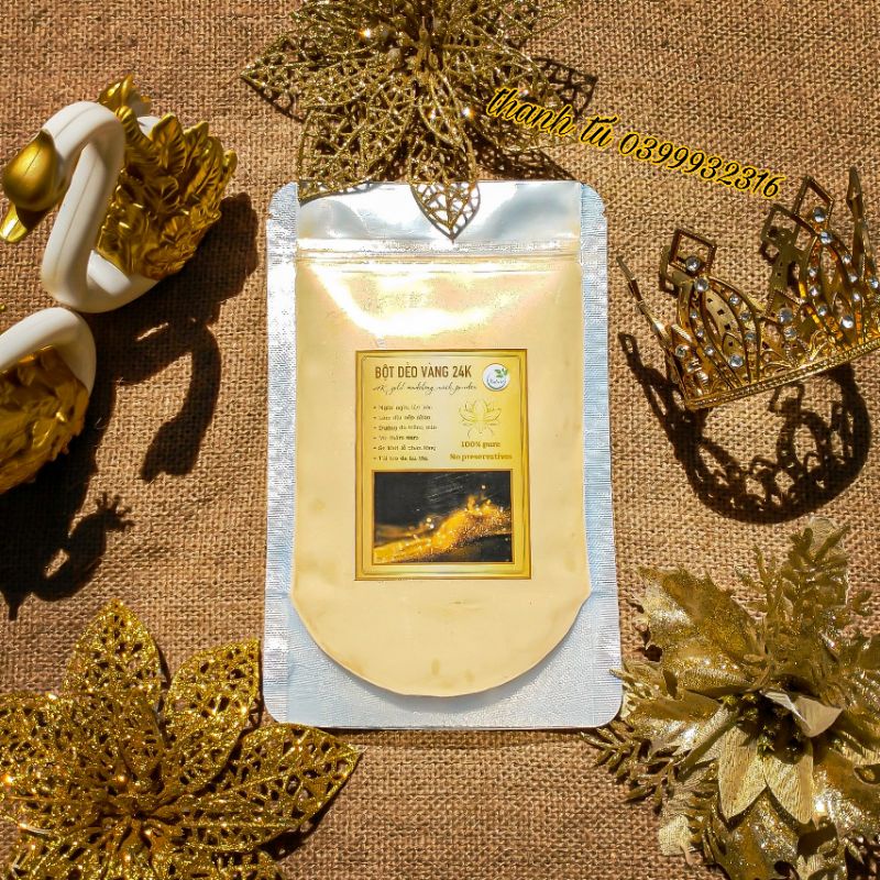 100g Bột dẻo vàng 24k cao cấp