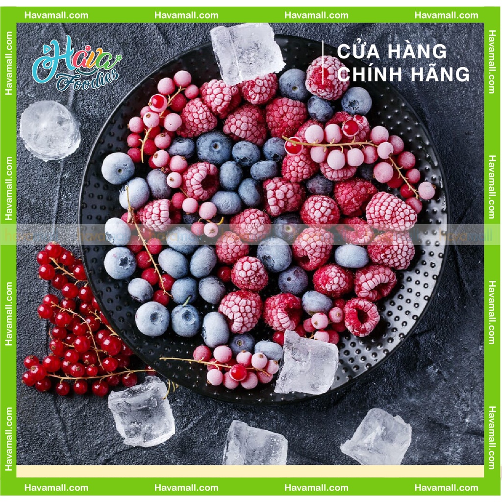 Trái Việt Quất Đông Lạnh V-Safefood – Frozen Blueberries