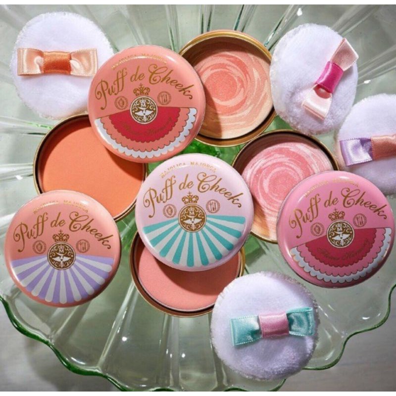 Phấn Má Hồng SHISEIDO MAJOLICA MAJORCA PUFF DE CHEEK