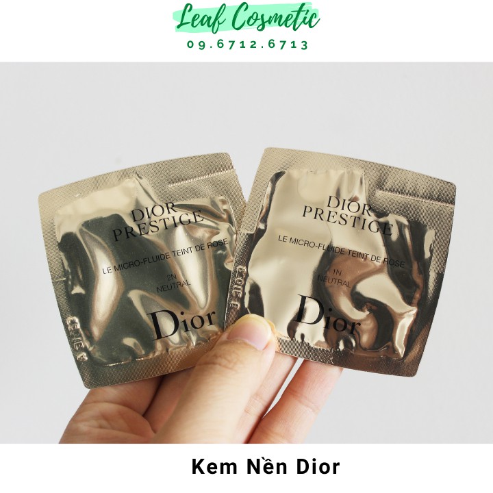 Sample Kem Nền Dior Pretige Le Micro Fliide Teint De Rose