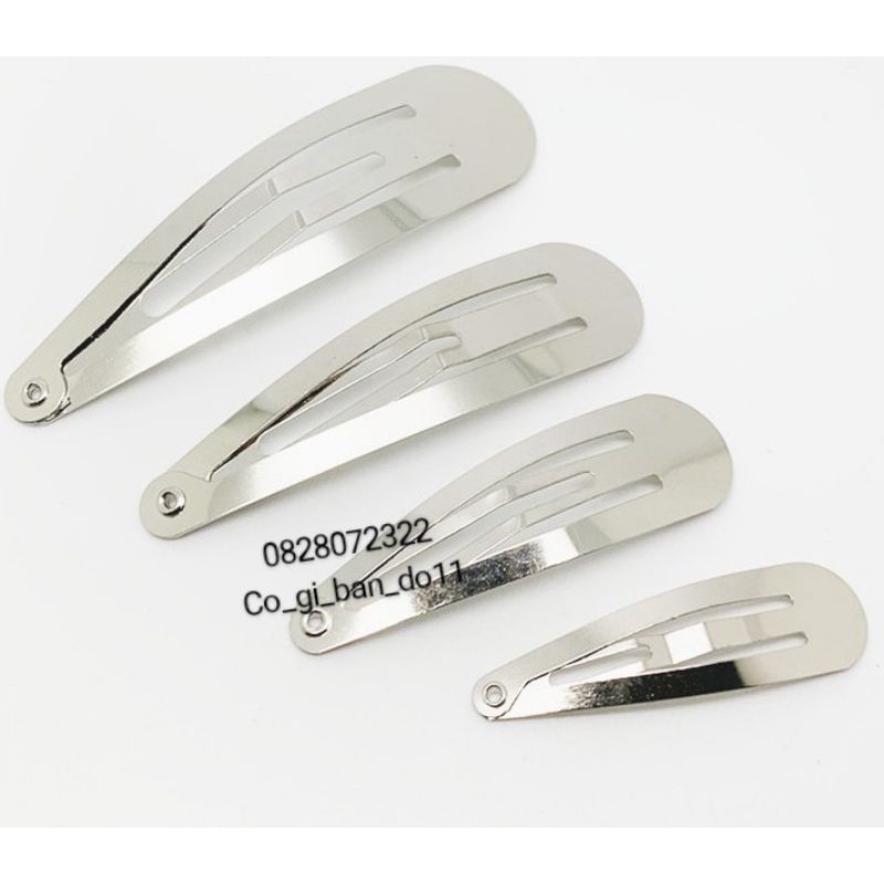 Phôi Kẹp Bấm Giọt Nước Làm Kẹp Handmade.