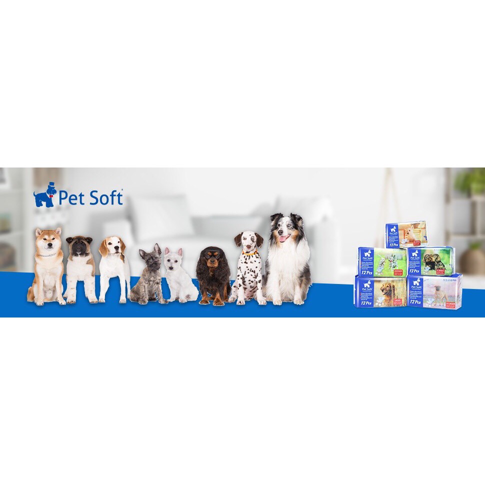 Bỉm chó dành riêng cho chó cái Pet Soft