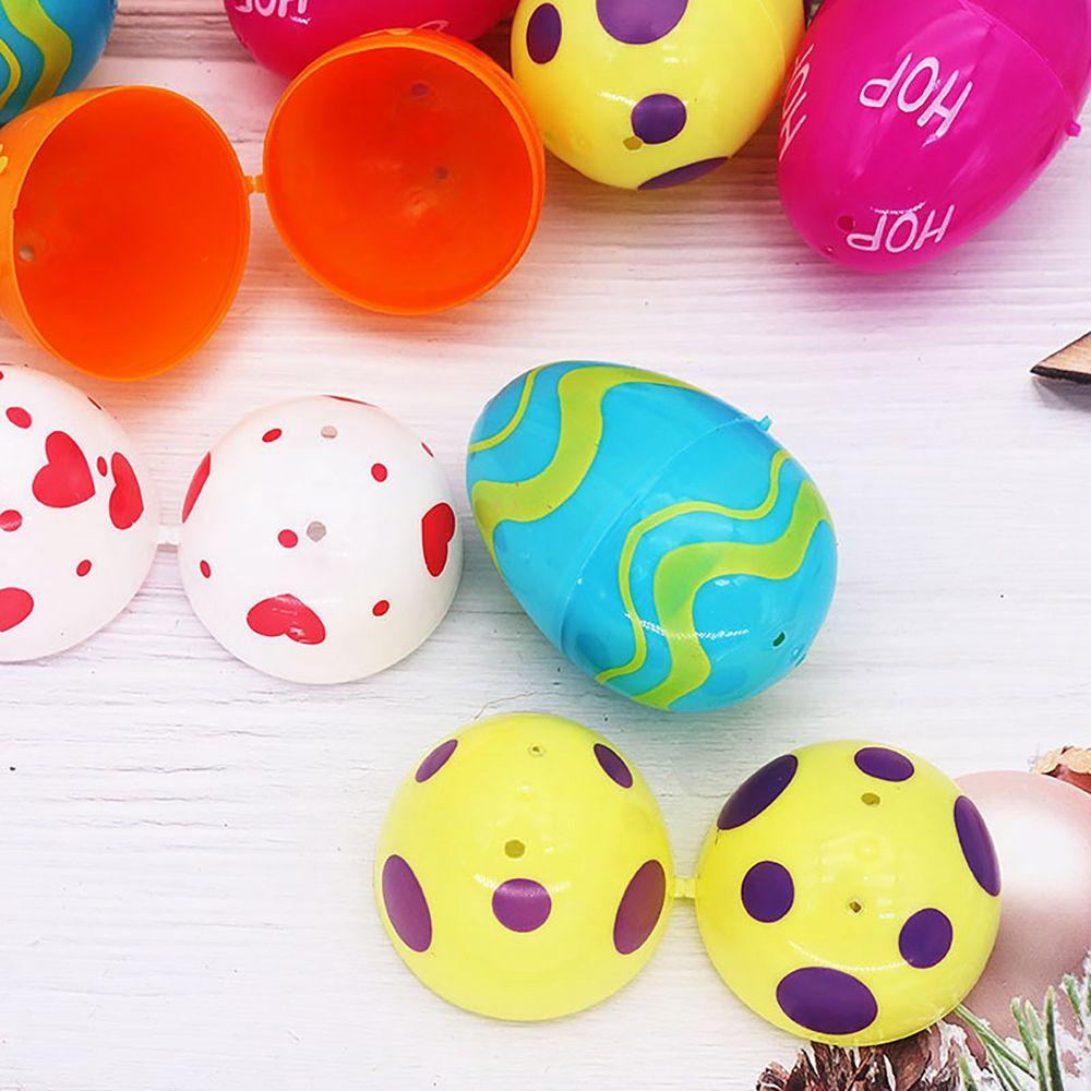 Set 12 Trứng Phục Sinh Đủ Màu Sắc Dùng Để Làm Đồ Thủ Công Dành Cho Trẻ Em