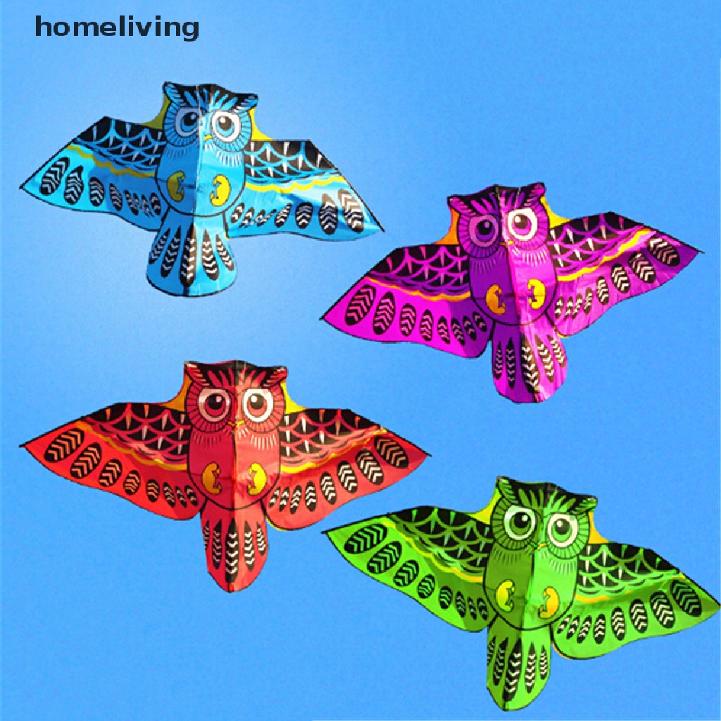 Diều Hình Chim Cú Hoạt Hình Nhiều Màu Sắc 110cm