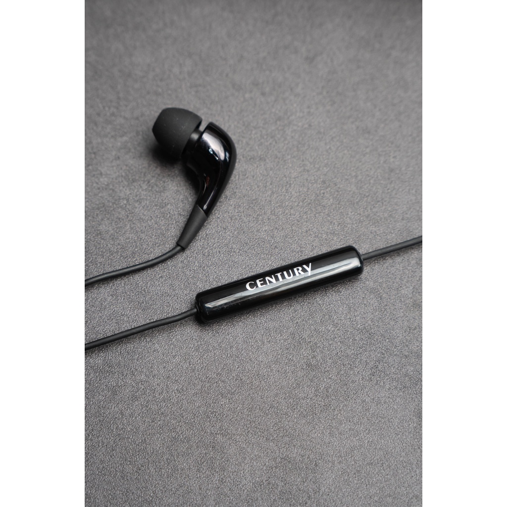 Tai nghe có dây inear Century chính hãng Nhật tích hợp micro, sử dụng jack 3.5mm - Lake Audio