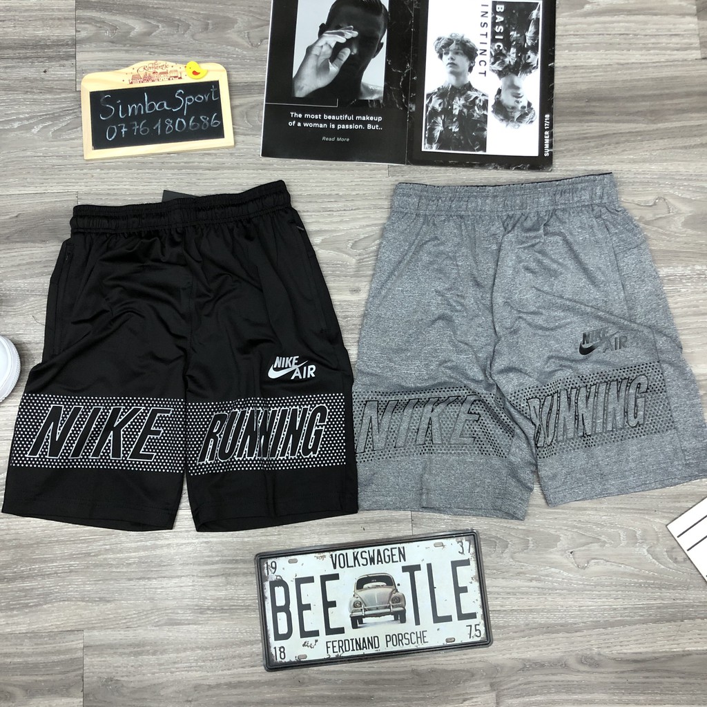 Quần đùi nam NK logo chấm bi