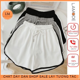 Quần short nữ mặc nhà chất cotton, quần đùi nữ mặc nhà giá rẻ