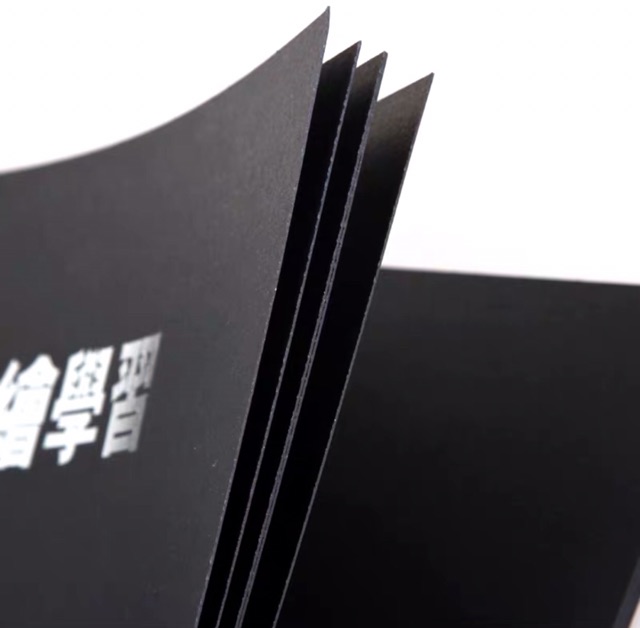 Cuốn Sổ màu đen tập học vẽ ✍️ nail