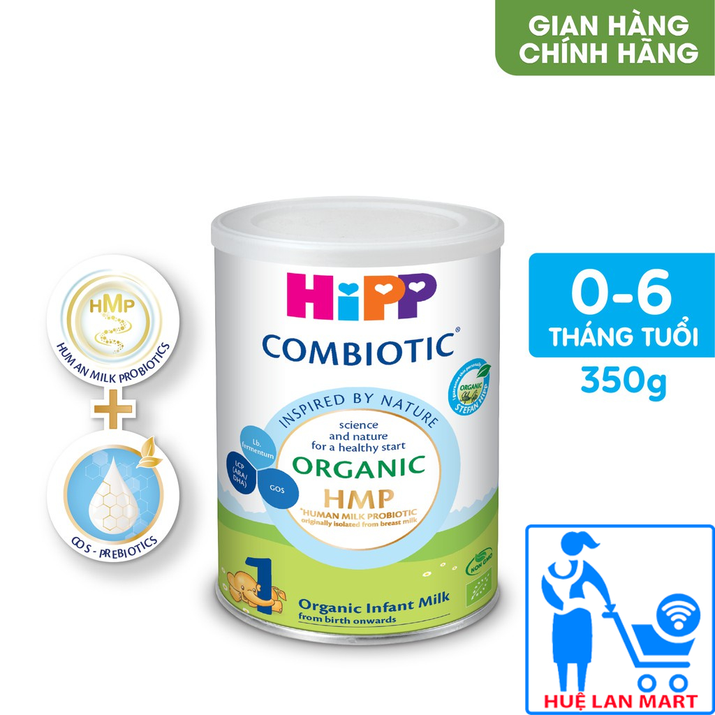 [CHÍNH HÃNG] Sữa Bột HiPP Organic Combiotic 1 - Hộp 350g