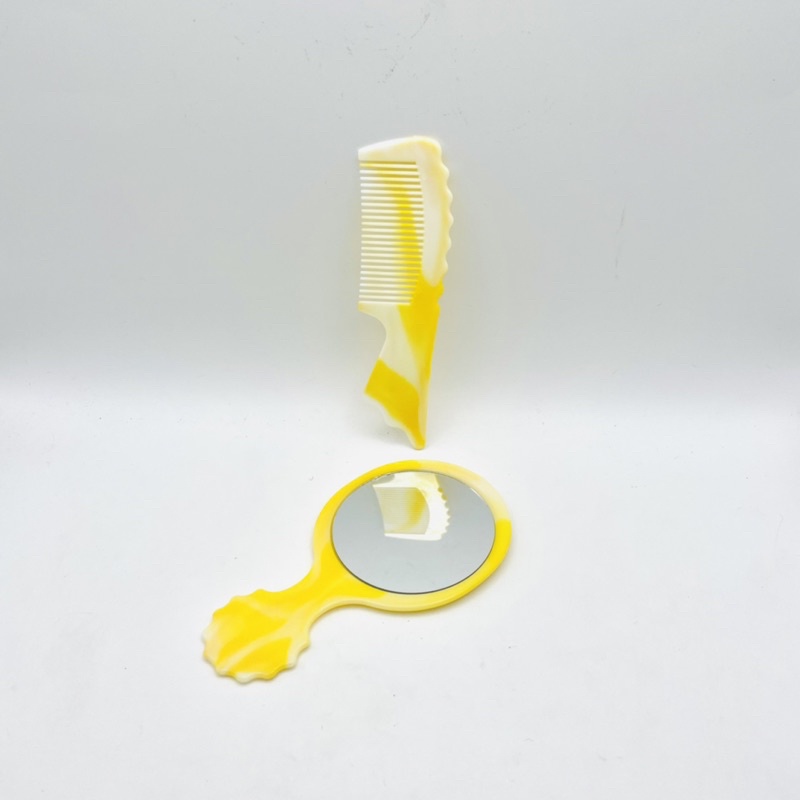 Lược Chải Tóc Mini Kèm Gương Soi Cho Các Bé Yêu