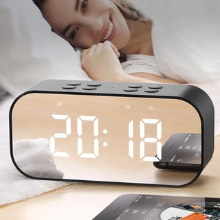 Loa Bluetooth - Đồng Hồ Led - Báo Thức - BT501
