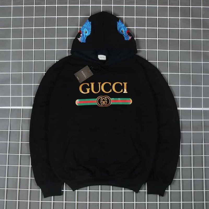 Áo Len HOODIE Mới Nhất GUCCI Nguyên Bản FULLTAG & Nhãn