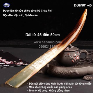 Đón gót giày bằng sừng cho mọi tư thế (Dài 45-50cm) Cho Nam & Nữ (DGH901-45) HAHANCO