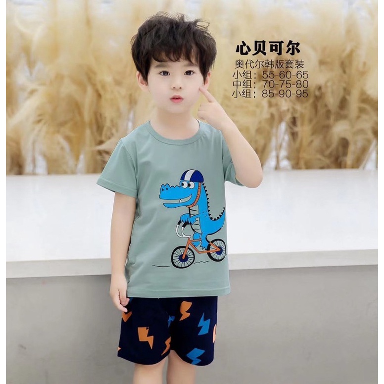 [E2] Bộ cotton Quảng Châu cho bé cao cấp