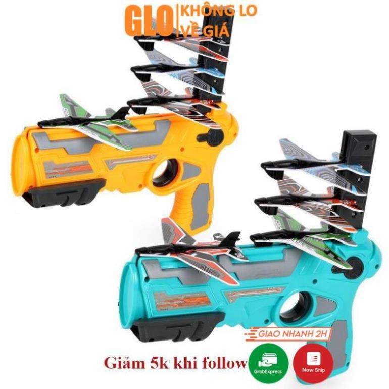 Súng Bắn Máy Bay Air Battle Cho Bé, Đồ Chơi Phóng Máy Bay Lượn Mô Hình Trẻ Em