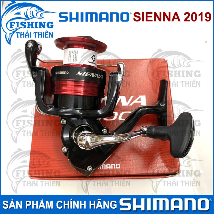 Máy câu cá Shimano Sienna 2500, 4000 dòng máy mới 2019