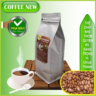 Cafe ESPRESSO Nguyên Chất  - Hương Thơm Dịu Nhẹ - Vị Đắng Vừa - Pha Máy & Pha Phin - Coffee New