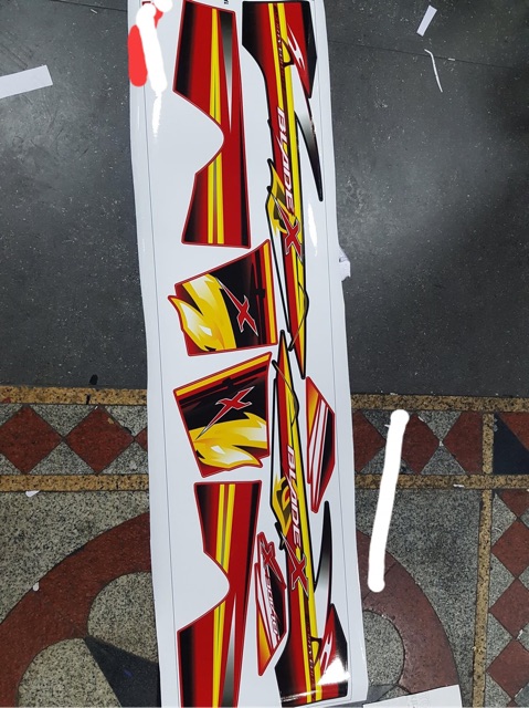 Tem rời Blade đỏ đen -1