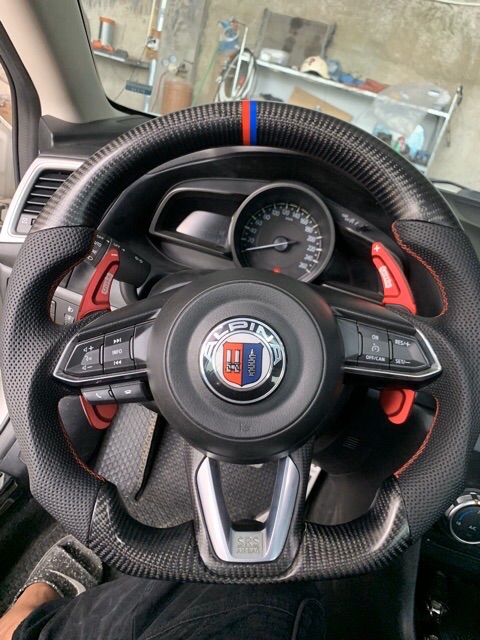 ỐP LẪY CHUYỂN SỐ SAVANINI CHO MAZDA 2,3,6,CX5 2015-2019