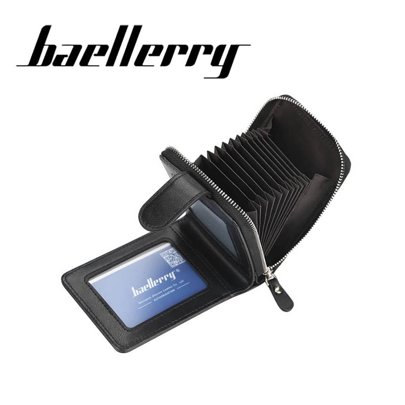 Ví Baellerry có dây kéo nhiều ngăn đựng thẻ dành cho nam