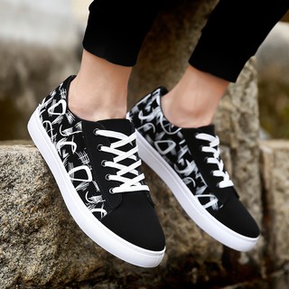 Giầy sneaker da nỉ nhung thể thao nam phong cách korea