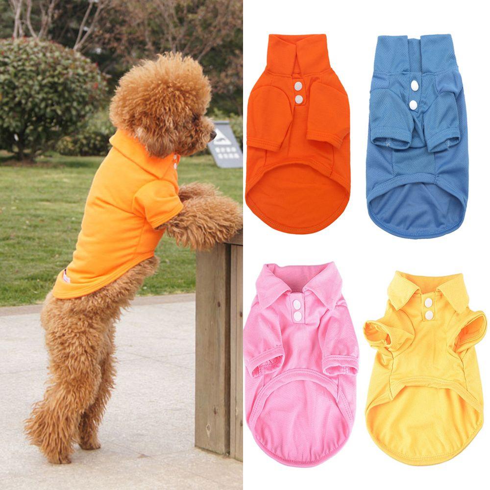 Áo Tank Top Bằng Vải Cotton Cho Thú Cưng