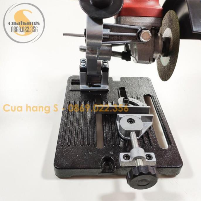 [Free Ship] Đế máy cắt bàn dùng cho các loại máy cắt mài cầm tay loại dày - BH 12 tháng