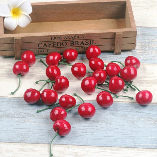 Set Cherry, Dâu Tây, Cà chua trang trí