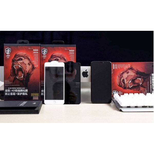 Kính cường lực iphone chống nhìn trộm Full Màn,4D King Kong, 6plus/7/8plus/x/xs/xs max/11/12 pro/11 promax /ip12 promax
