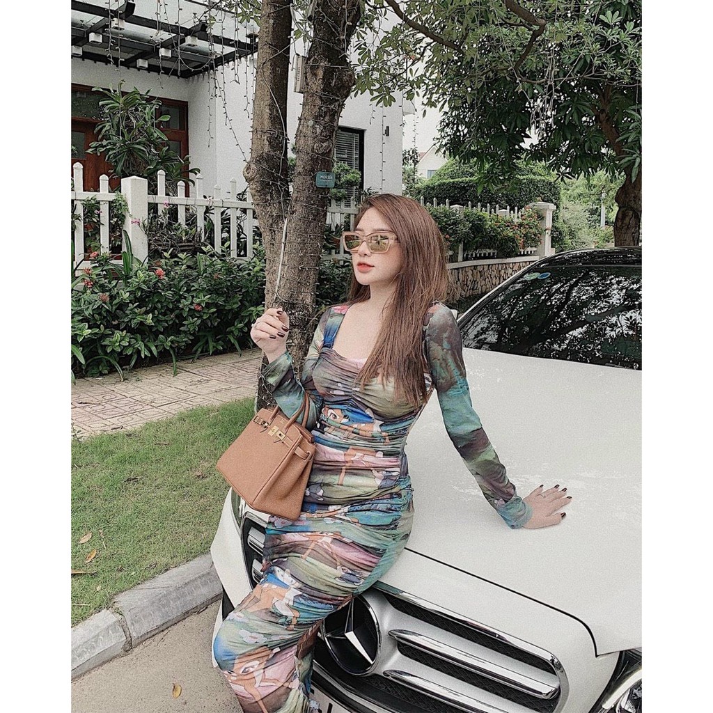 ĐẦM HỌA TIẾT SANG TRỌNG