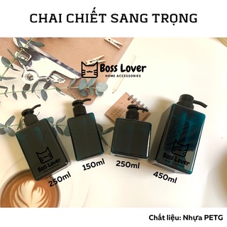 Chai chiết mỹ phẩm, dầu gội, sữa tắm, lotion màu mới sang trọng lt01 - ảnh sản phẩm 1