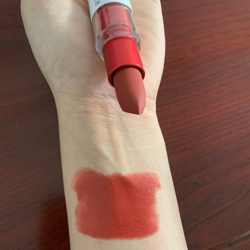 Son thỏi lì mềm môi, lâu trôi, không chì RED COOKIES Marshmallow Powder Lipstick A2 Scarlet Laurent(Đỏ Gạch) 3.5g