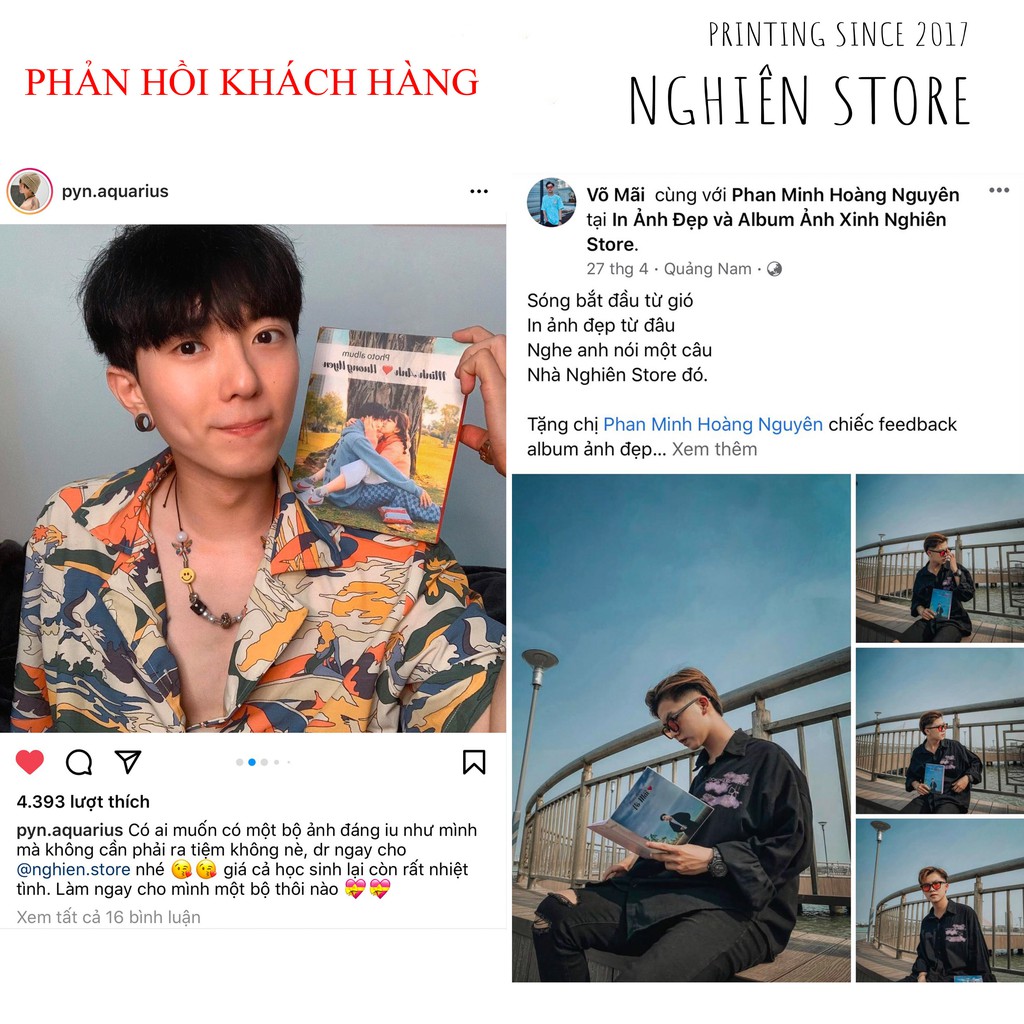 [FREE SHIP - TẶNG MÓC KHÓA 30K] Album Ảnh 6x9 In Bìa Theo Yêu Cầu | BigBuy360 - bigbuy360.vn