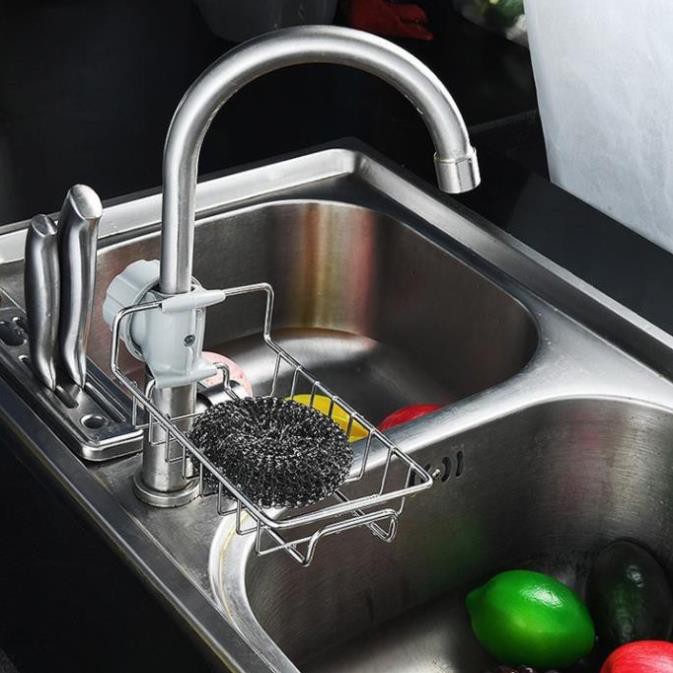 Kệ INOX Để Đồ Vòi Rửa Bát, Rửa Chén Siêu Tiện Lợi shopthuylinh194 | BigBuy360 - bigbuy360.vn