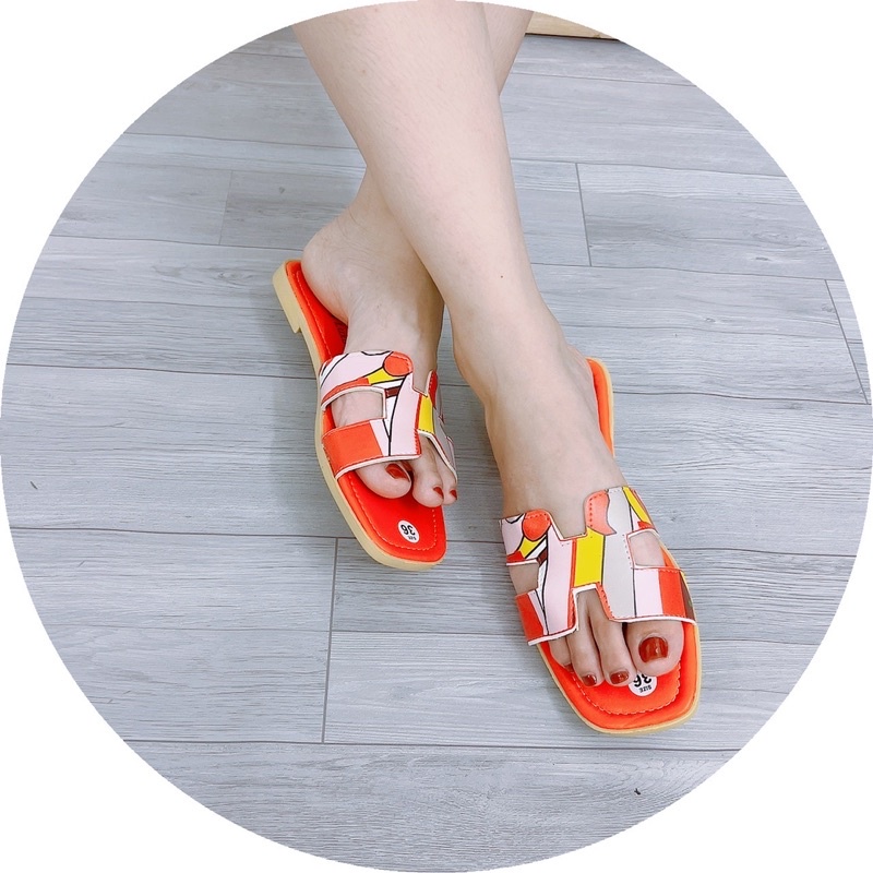 Dép H 3D da lì from chuẩn đi cực đẹp