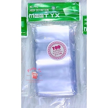 [THƯỜNG] Bọc Sleeves Card Standard USA Size 57x87mm - hãng MeeT của Trung (Có Phần Seal Dán)