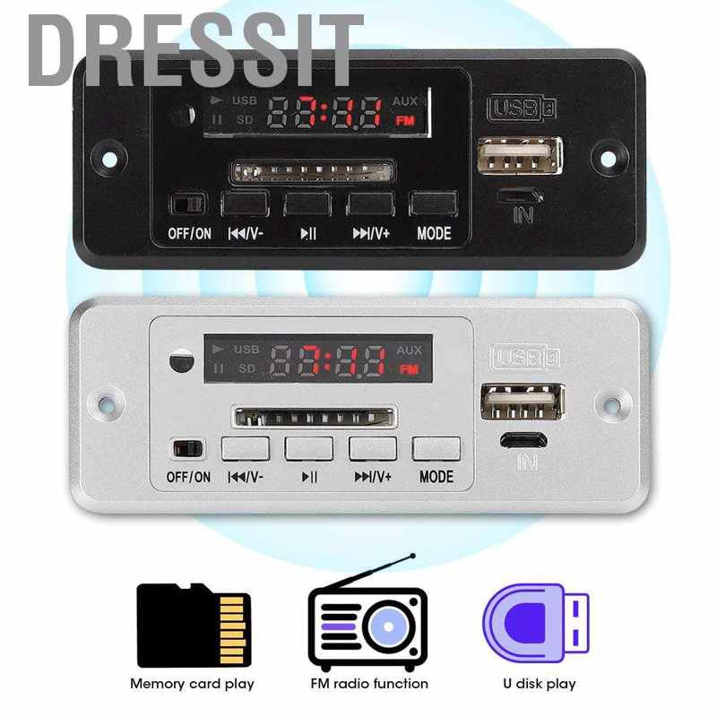 MP3 Audio Decoder Module USB FM Radio Board Music Player with Power Amplifier