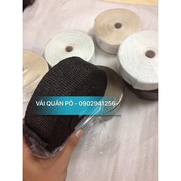 Dây quấn cổ pô chống cháy 5cm 2M 10M