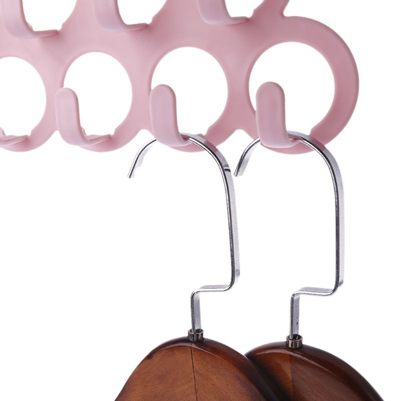 QQ Móc Treo Cà Vạt/Khăn Choàng 11 Lỗ Tiện Dụng