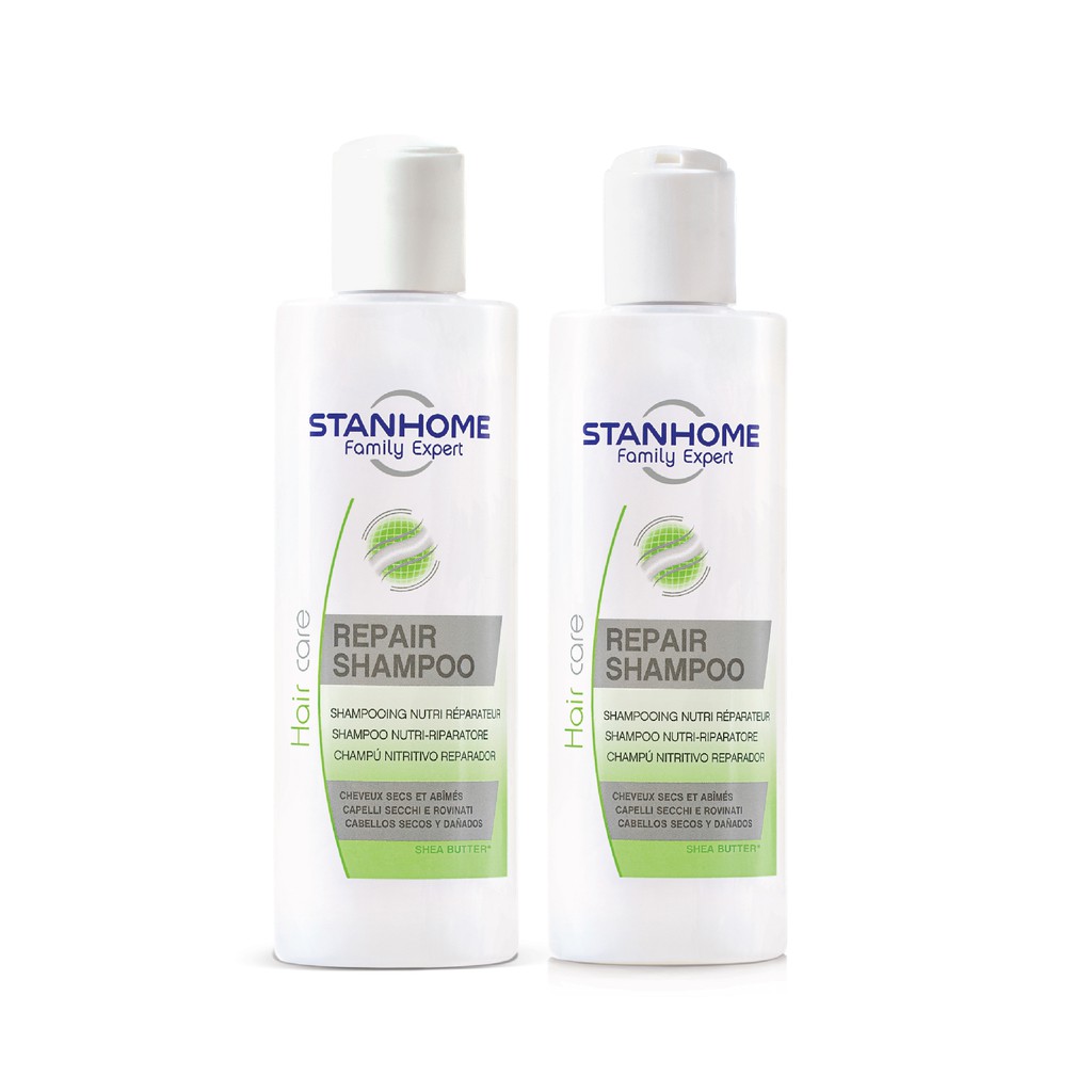 Dầu gội không xà phòng cho tóc khô, hư tổn Stanhome Family Expert repair shampoo 200ml