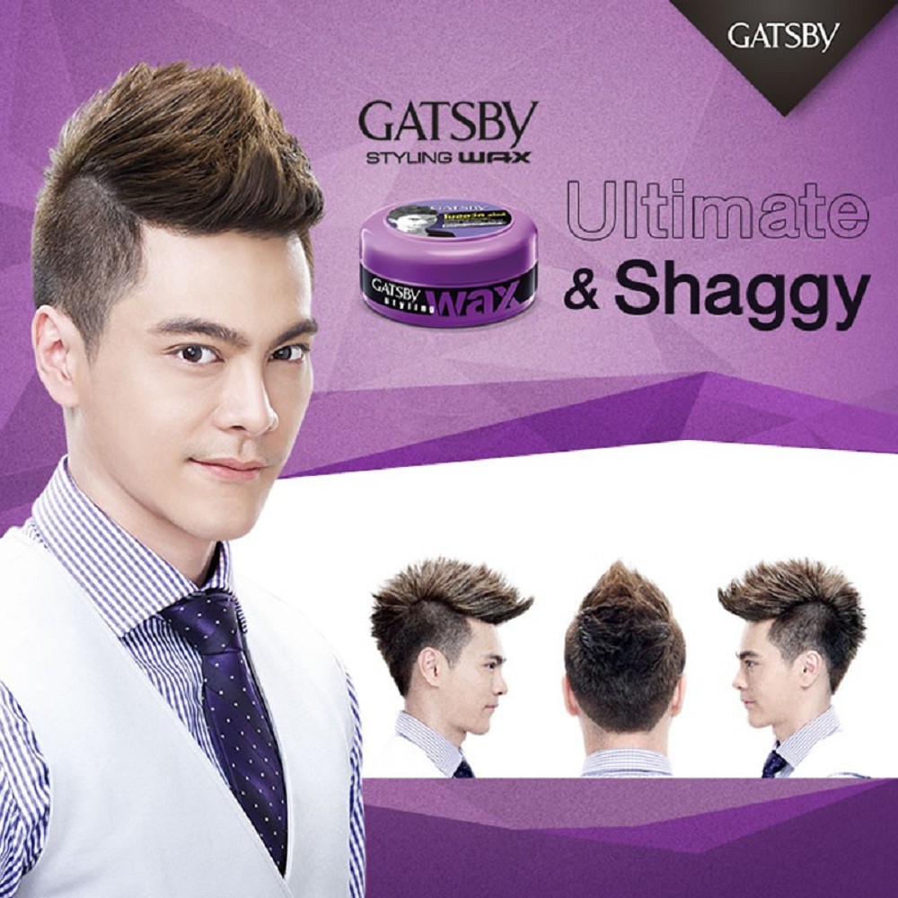 Wax Tạo Kiểu Tóc Gatsby Màu Tím 75g 100% Chính Hãng, Vov567 Cung Cấp & Bảo Trợ.