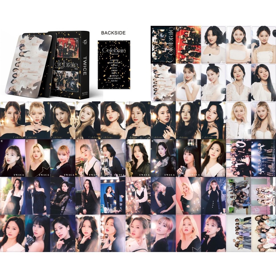 Twice TWICE Season's Greetings 2023 Photocard Album TWICE4 Between 1&2 Celebrate & FORMULA OF LOVE Lomo Card Postcard