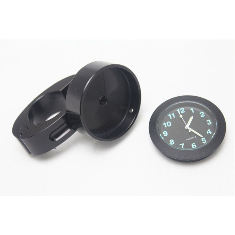 Đồng Hồ Hợp Kim Nhôm Chống Thấm Nước Phát Sáng Trong Tối Đa Năng Gắn Ghi Đông Xe Đạp/Xe Máy