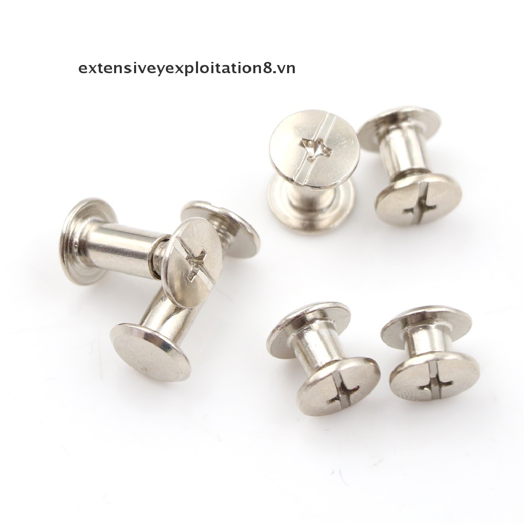 Set 20 Đinh Tán Niken Kích Thước 5x6mm Chuyên Dụng Cho Trang Trí Móng Tay