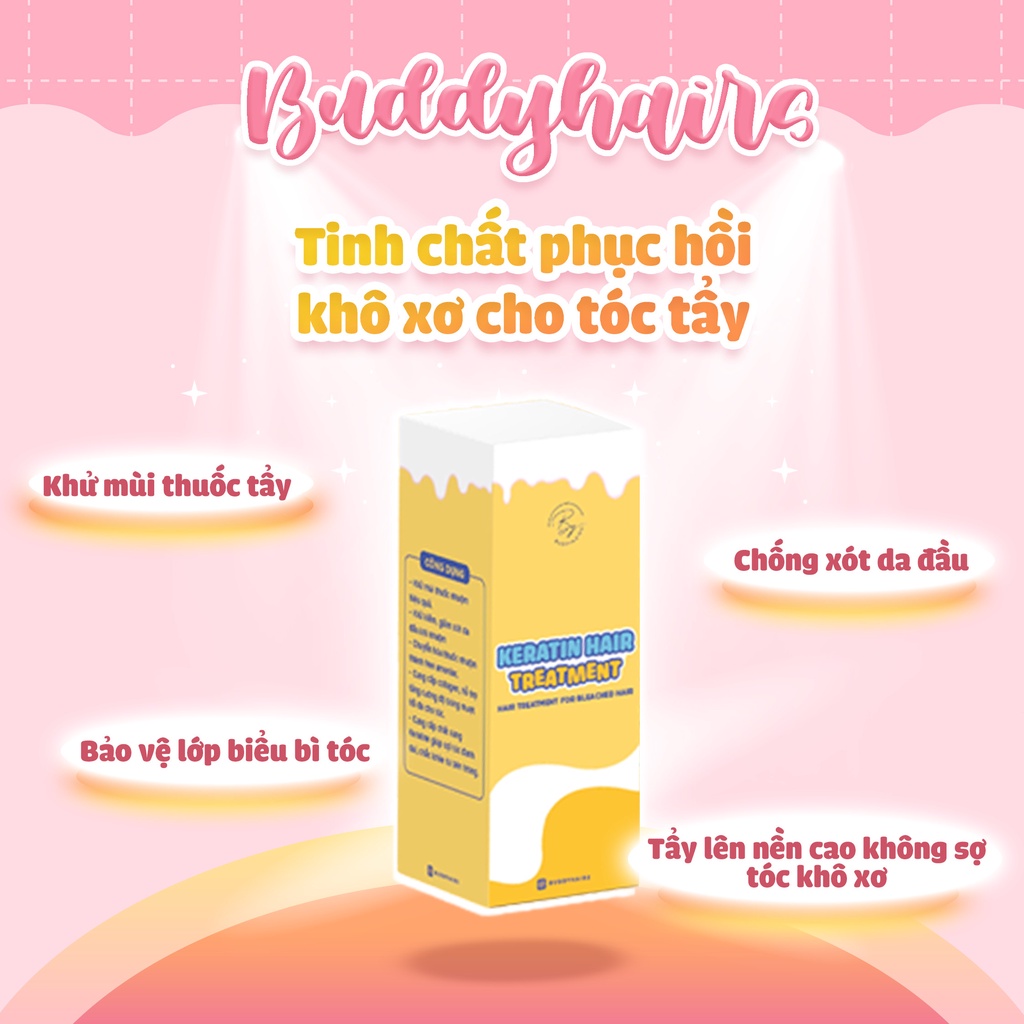 Tinh chất phục hồi khô xơ dành cho tóc tẩy, keratin hair dành riêng cho tẩy