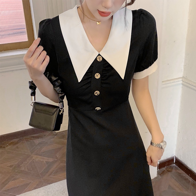 đầm đen đầm dài đầm vintage váy tiểu thư sang chảnh đầm công sở đầm bigsize nữ váy nữ xinh váy đi chơi đầm đi tiệc đầm nữ